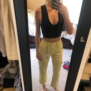 Yellow BDG cargo pants